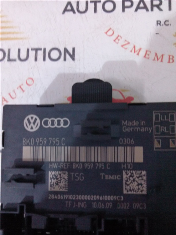 Calculator confort usa stanga spate AUDI A4 B8