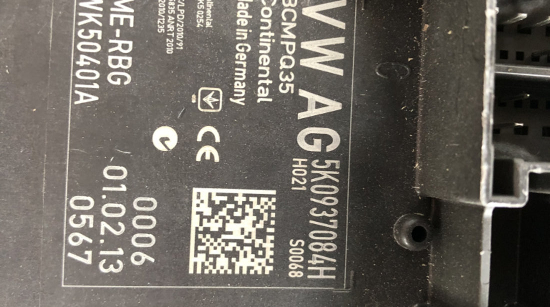 Calculator confort Volkswagen Sharan 2013, 5K0937084H