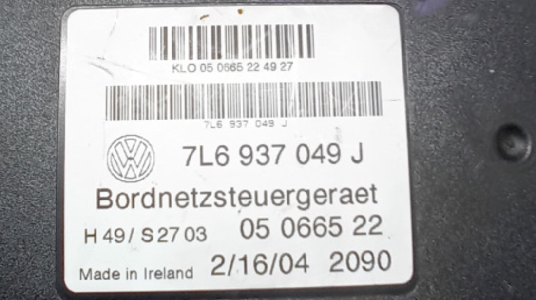 Calculator confort Volkswagen Touareg 2005, 7L6937049J