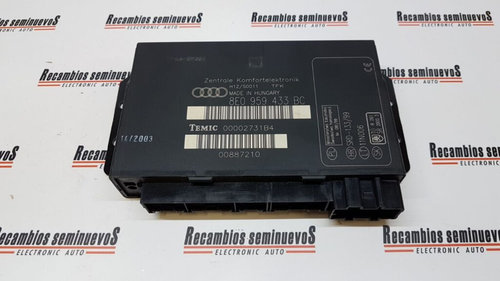 Calculator CONTROL TEMIC AUDI A4 8E0 959 433 BC / 8E0959433BC / 00002731B48E0 959 433 BC / 8E0959433...