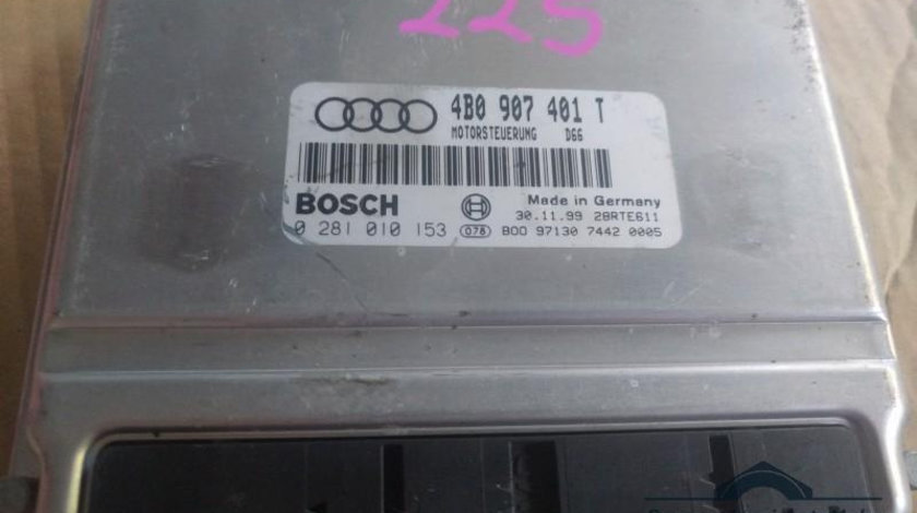 Calculator ecu Audi A4 (1994-2001) [8D2, B5] 4b0907401t