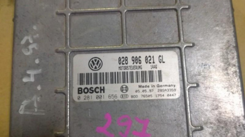 Calculator ecu Audi A4 (1994-2001) [8D2, B5] 0281001655 656