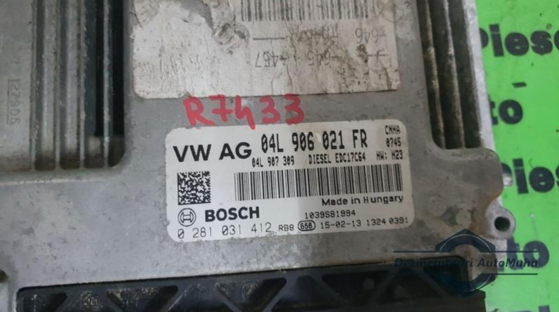 Calculator ecu Audi A6 (2010->) [4G2, C7] 0281031412