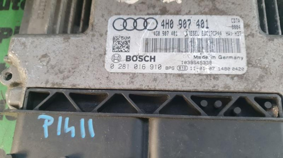 Calculator ecu Audi A8 (2002-2009) [4E_] 0281016910