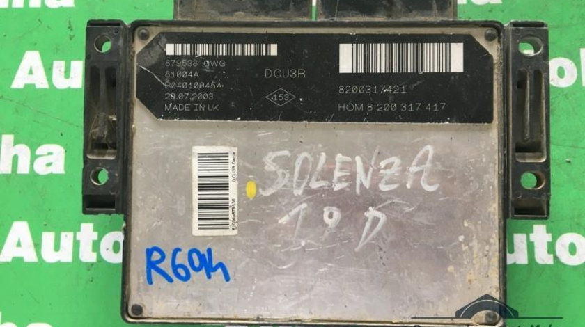 Calculator ecu Dacia Solenza (2003->) 8200317421