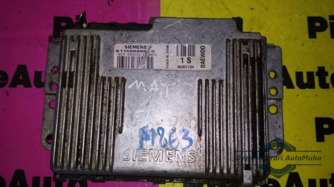 Calculator ecu Daewoo Matiz (1998->) [KLYA] 96351734