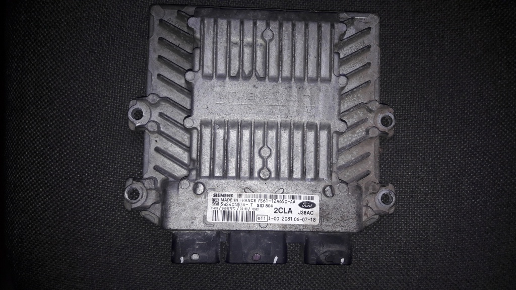 Calculator ECU Ford Fiesta 1.4 TDCI cod 7S6112A650AA