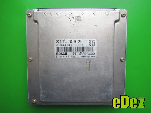 Calculator ecu Mercedes E-Class (1995-2002) [W210] 2.2 cdi a6111532879