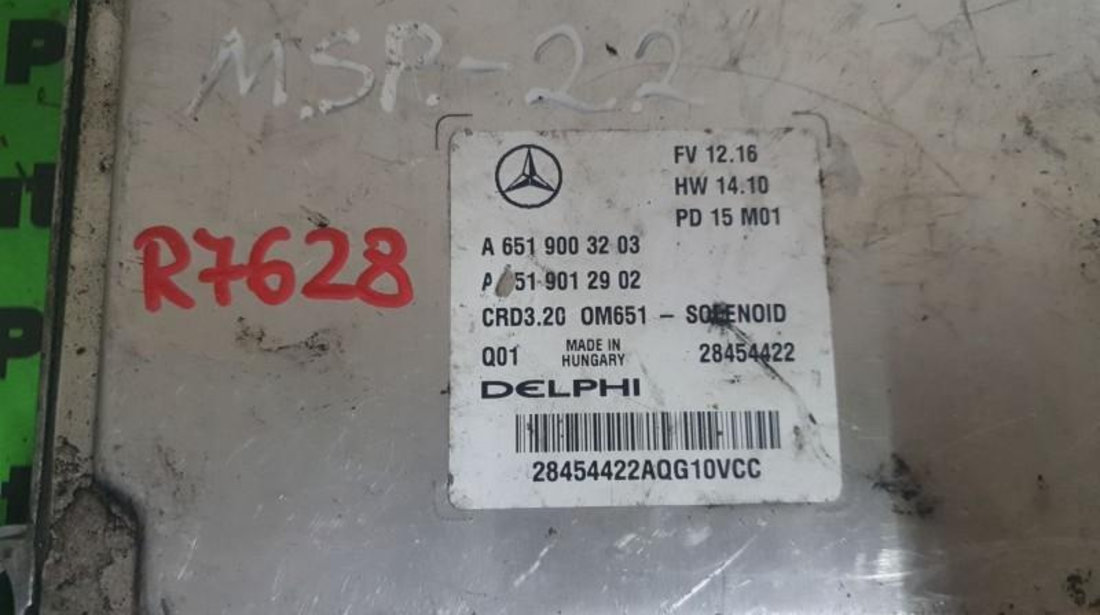 Calculator ecu Mercedes Sprinter 2 (2006->) [906] a6519003203
