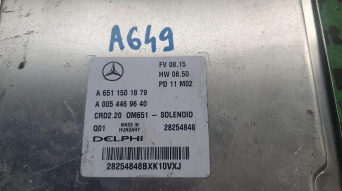 Calculator ecu Mercedes Vito (2003->) [W639] a6511501879