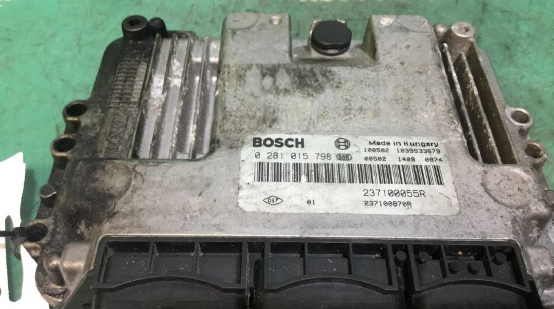 Calculator Ecu Motor 0281015798 1.9 DCI Renault SCENIC III JZ0/1 2009