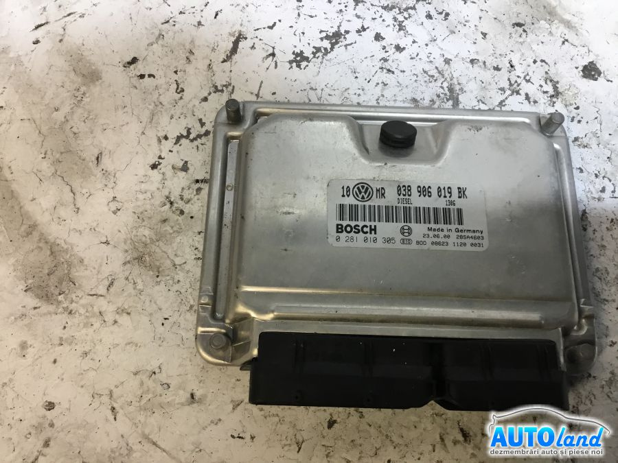 Calculator Ecu Motor 038906019bk 1.9 TDI 0281010305 Volkswagen PASSAT 3B3 2000-2005