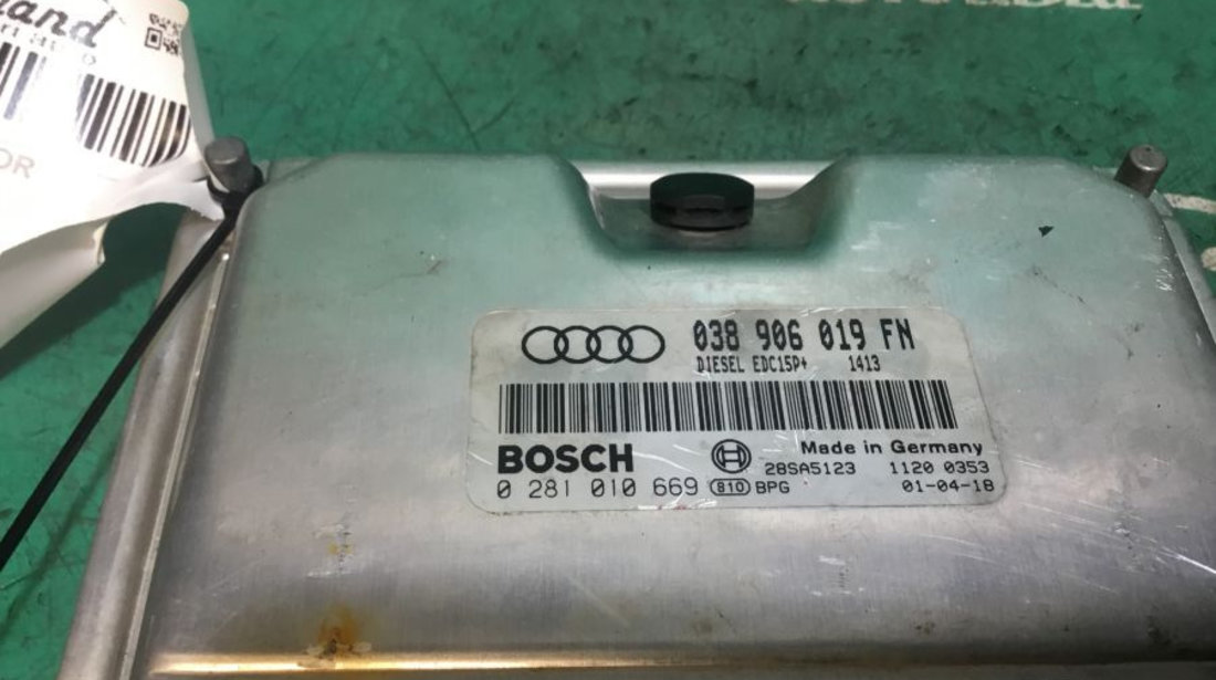 Calculator Ecu Motor 038906019fn Audi A4 8E2,B6 2000-2004