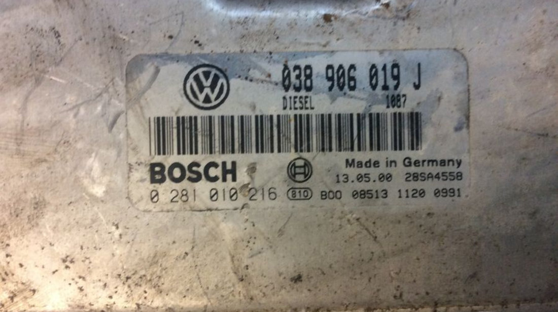 Calculator Ecu Motor 038906019j 1.9 TDI Seat ALHAMBRA 7V8,7V9 1996