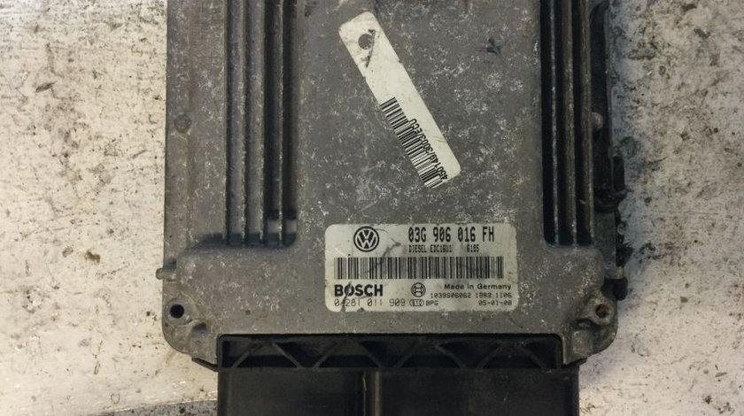 Calculator Ecu Motor 03g906016fh 2.0 TDI Seat ALTEA 5P1 2004