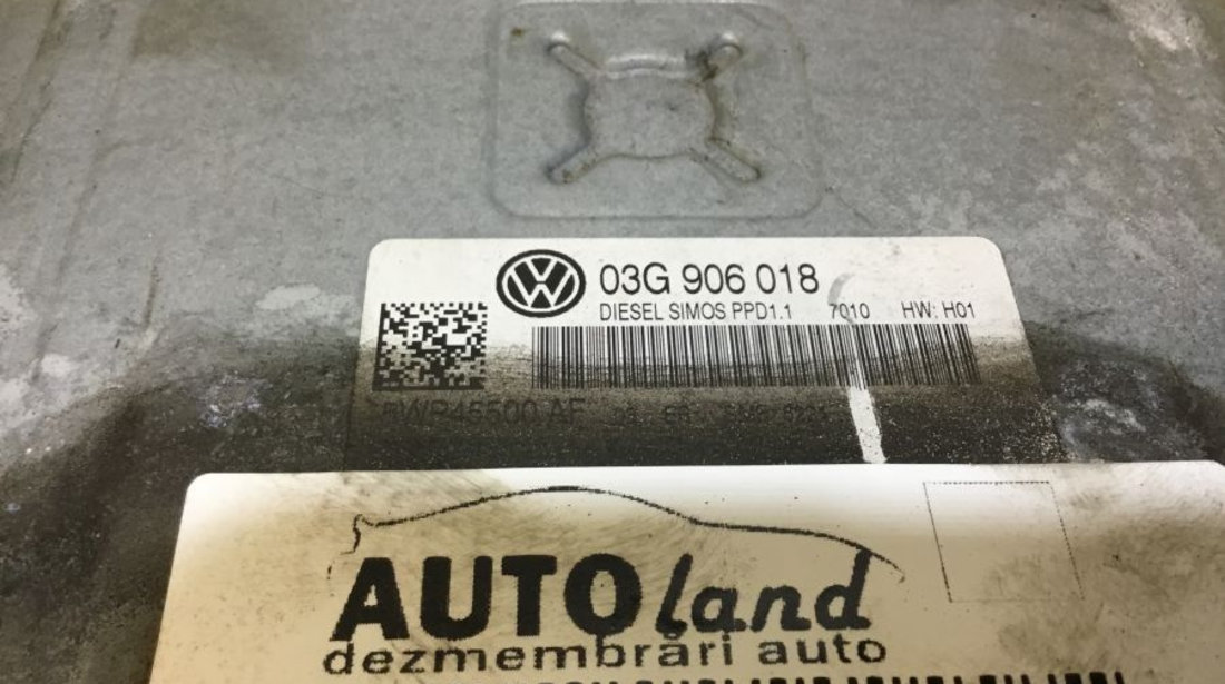 Calculator Ecu Motor 03g906018 2.0 TDI Volkswagen PASSAT 3C2 2005