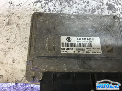 Calculator Ecu Motor 047906033c Skoda FABIA 6Y2 1999