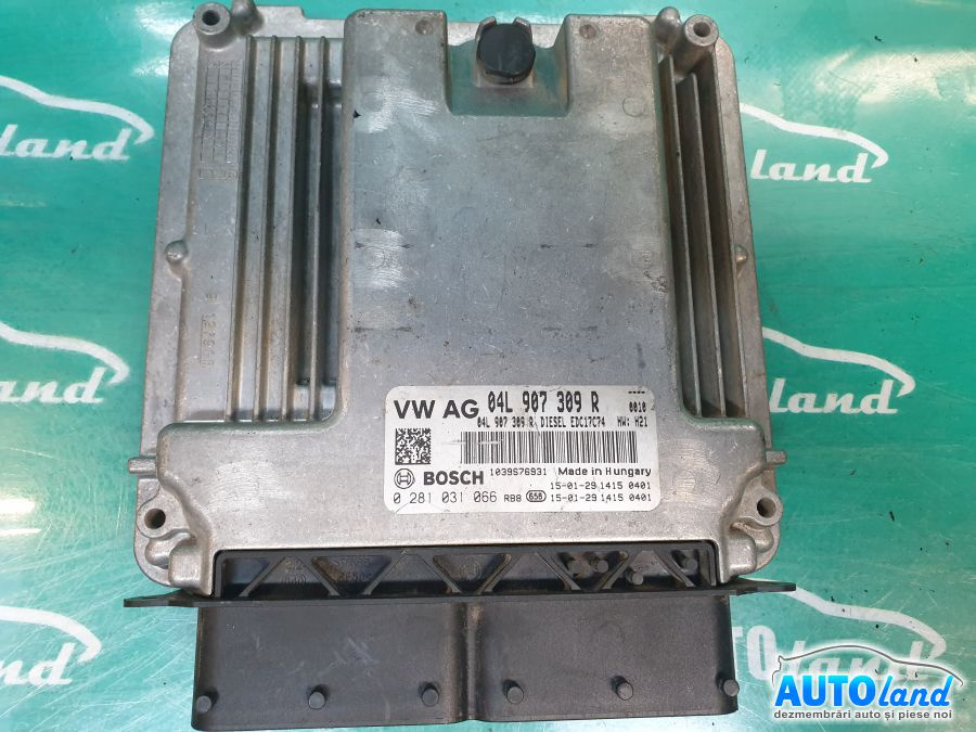 Calculator Ecu Motor 04l907309r 2.0 TDI, Crl, 0281031066 Volkswagen PASSAT 3C2 2005