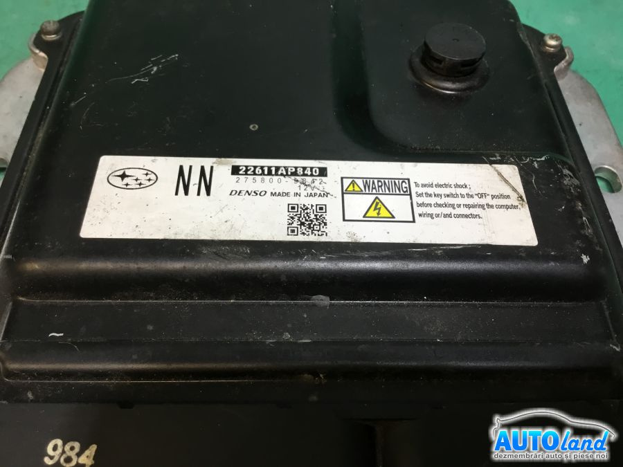 Calculator Ecu Motor 22611ap840 2.0 Diesel Subaru LEGACY 2003