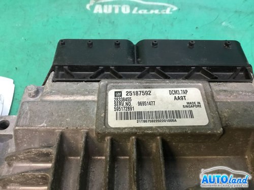 Calculator Ecu Motor 25187592 2.2 Diesel Chevrolet CAPTIVA 2006