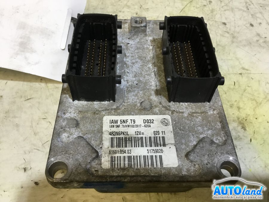 Calculator Ecu Motor 51759028 Iaw5nft9 Fiat STILO 192 2001