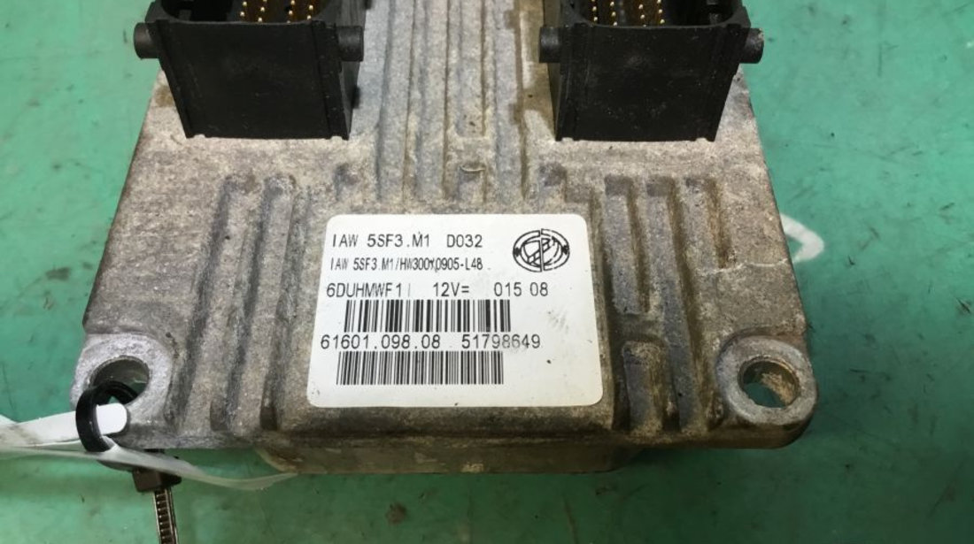 Calculator Ecu Motor 51798649 1.2 B Fiat GRANDE PUNTO 199 2005