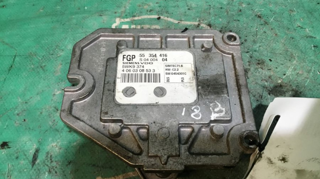 Calculator Ecu Motor 55354416 Opel VECTRA C 2002