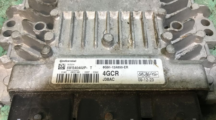 Calculator Ecu Motor 6g9112a650er Ford MONDEO IV 2007