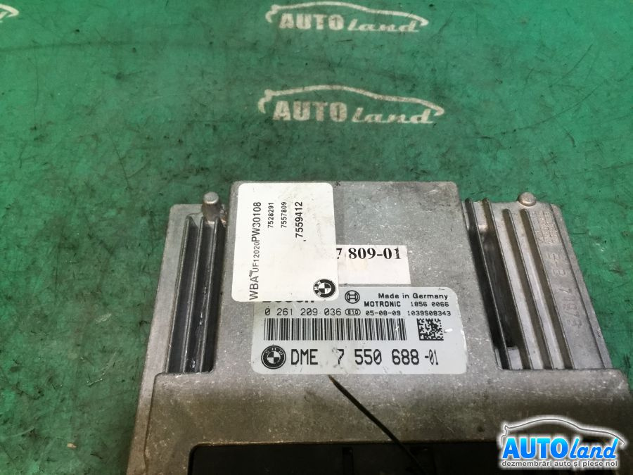 Calculator Ecu Motor 7550688 1.6 Benzina BMW 1 E81,E87 2004