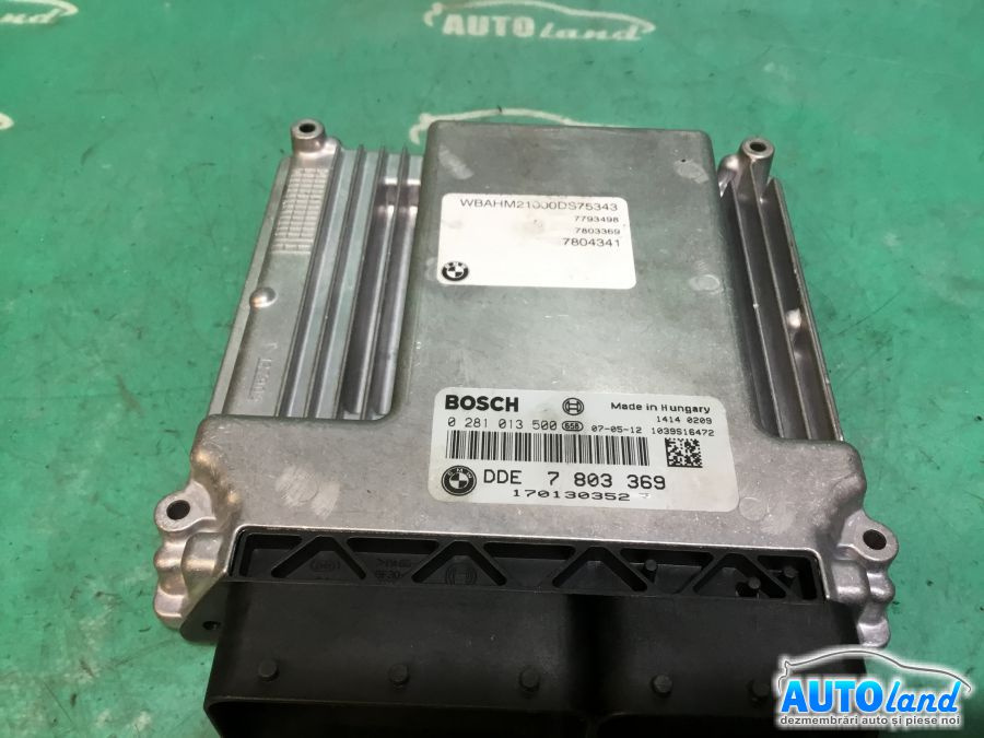 Calculator Ecu Motor 7803369 3.0 Diesel, 0281013500 BMW 7 E65,E66 2001