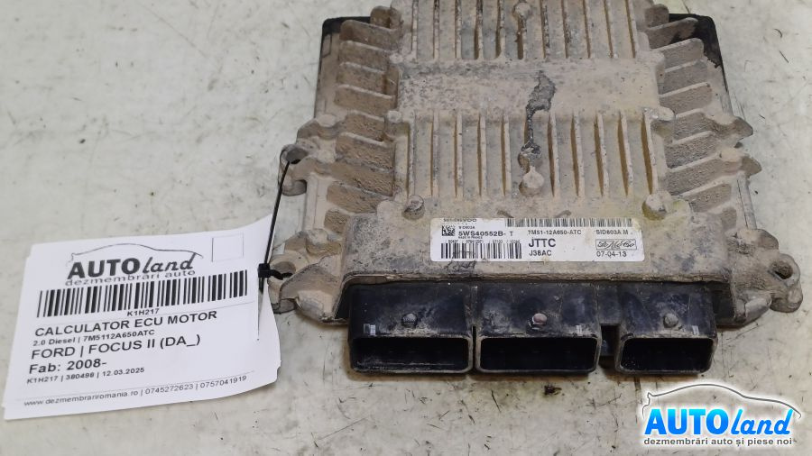 Calculator Ecu Motor 7m5112a650atc 2.0 Diesel Ford FOCUS II DA 2008