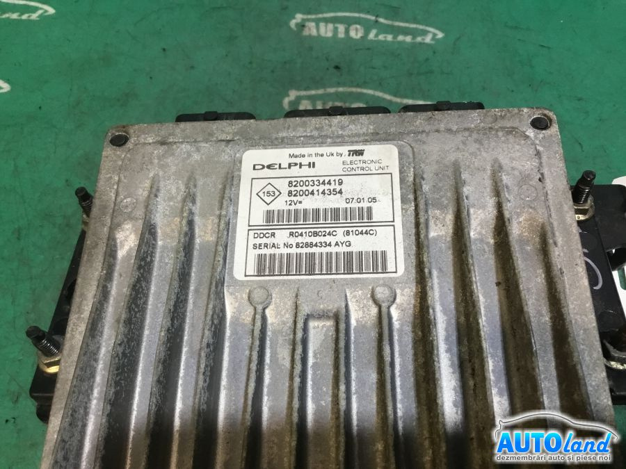 Calculator Ecu Motor 8200334419 1.5 DCI Delphi Renault MEGANE II BM0/1 ,CM0/1 2002