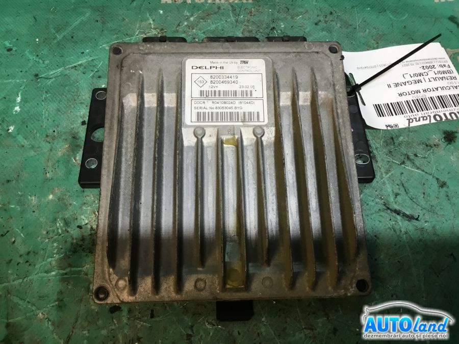 Calculator Ecu Motor 8200334419 1.5 DCI Renault MEGANE II BM0/1 ,CM0/1 2002