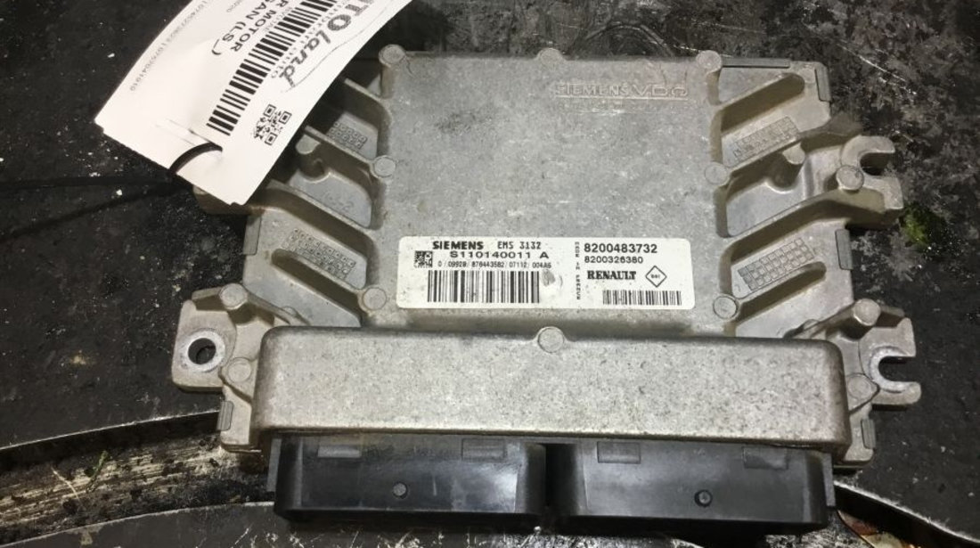 Calculator Ecu Motor 8200483732 Dacia LOGAN LS 2004