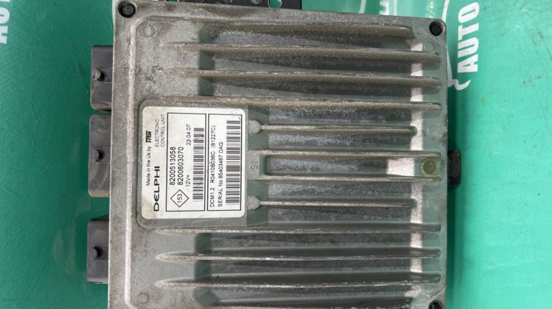 Calculator Ecu Motor 8200513058 1.5 DCI Dacia LOGAN LS 2004