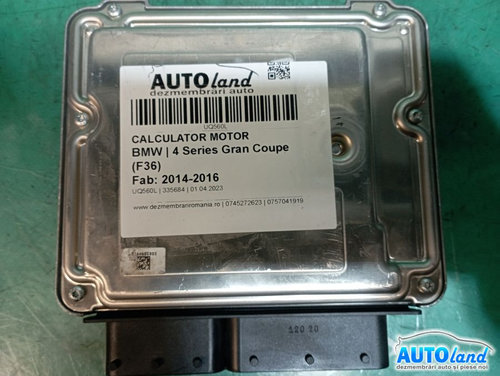 Calculator Ecu Motor 8474730 BMW 4 Series Gran Coupe F36 2014-2016