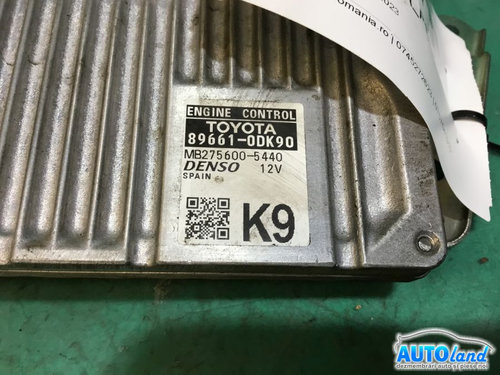 Calculator Ecu Motor 896610dk90 1.3 Toyota YARIS P13 2010