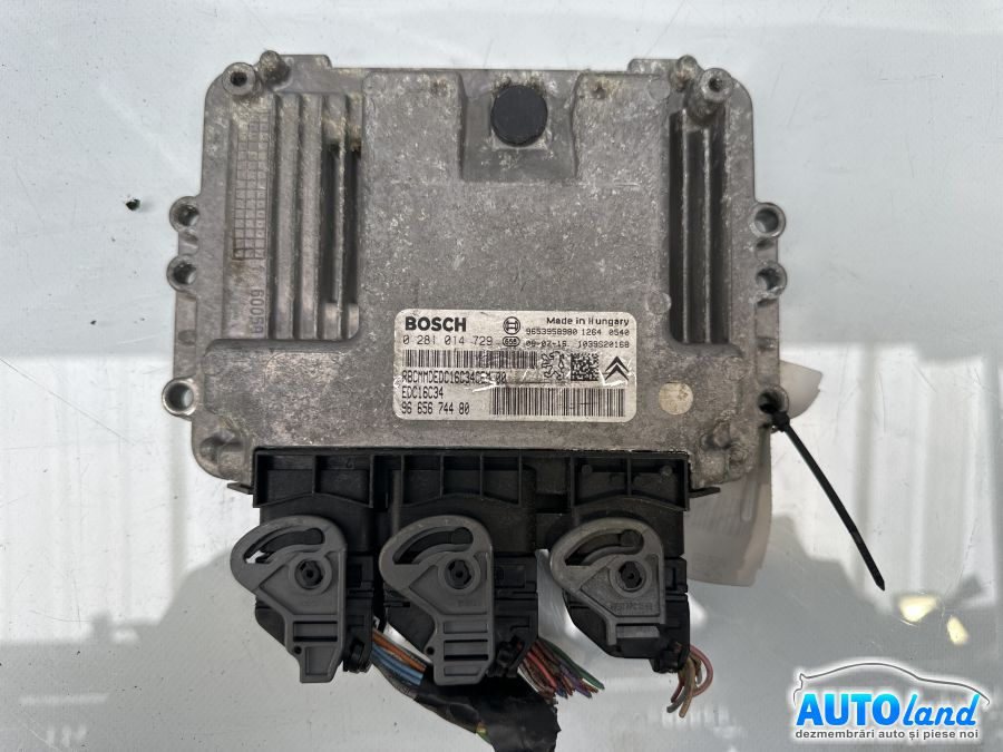 Calculator Ecu Motor 9653958980 1.6 HDI Peugeot 407 6D 2004