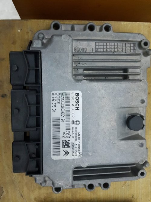 Calculator ECU motor, 9664257580, 0281013332, Citroen Xsara Picasso 1.6hdi, 9HY