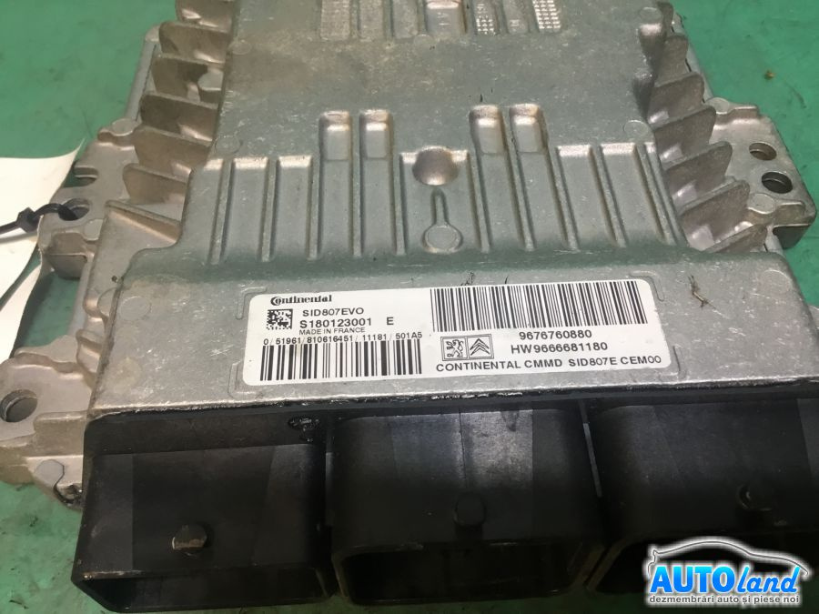 Calculator Ecu Motor 9676760880 1.6 HDI Citroen C5 RD 2008