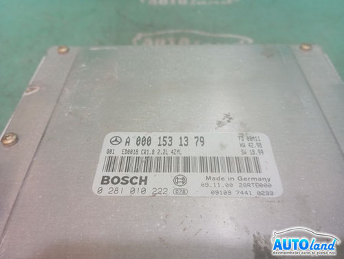 Calculator Ecu Motor A0001531379 2.2 CDI0281010222 Mercedes-Benz C-CLASS W202 1993-2000