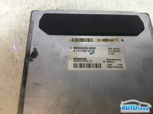 Calculator Ecu Motor A1111531879 Mercedes-Benz E-CLASS W210 1995-2002