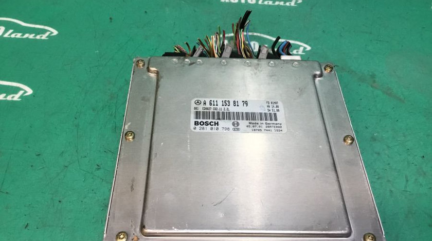 Calculator Ecu Motor A6111538179 0281010798 Mercedes-Benz C-CLASS W203 2000