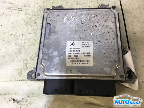 Calculator Ecu Motor A6519007500 2.2 CDI Mercedes-Benz E-CLASS W212 2009