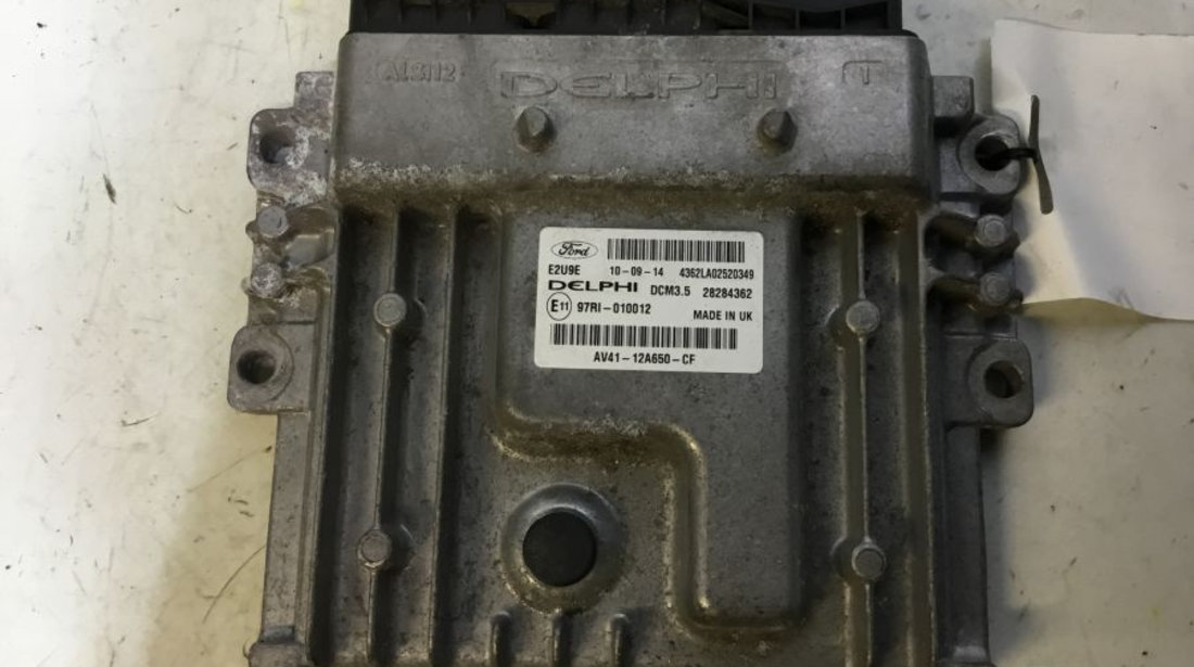 Calculator Ecu Motor Av4112a650cf 2.0 TDCI Ford KUGA I 2008-2010