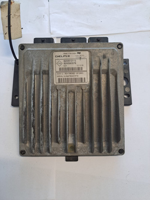 Calculator ECu motor Dacia Logan 1.5 - COD 8200513113 / 8200593576