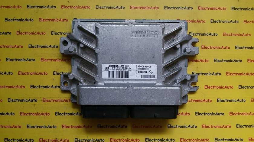 Calculator ECU motor Dacia Logan, S110140022A, 8200636605, 8200598393,