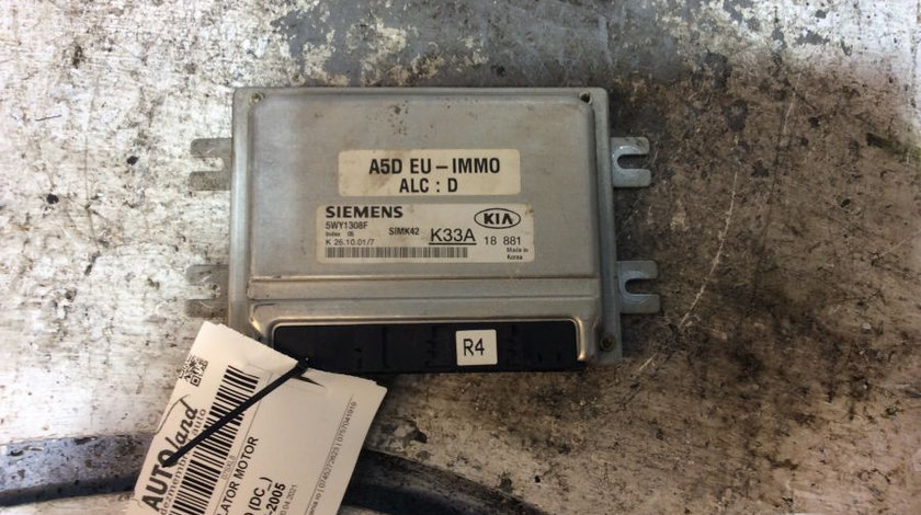 Calculator Ecu Motor K33a18881 1.5 Kia RIO DC 2000-2005