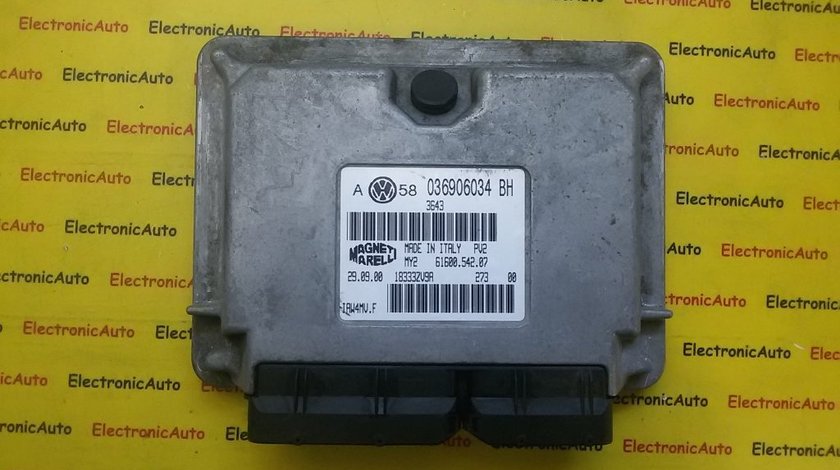 Calculator ECU motor VW Bora 1.6 036906034BH, 6160054207, IAW4MVF