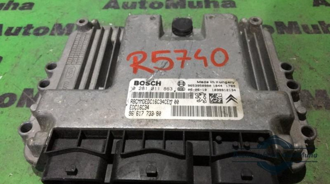 Calculator ecu Peugeot 307 (2001-2008) 0281011863